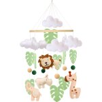 Yemaesre - girafe lion mobile bébé carillon eolien eléphant forêt animaux lit de bébé mobile feuilles ... Yemaesre - girafe lion mobile bébé carillon eolien eléphant forêt animaux lit de bébé mobile feuilles ...