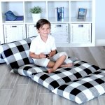 Yemaesre - housse de coussin de sol, solution d'ass confortable et elgante pour enfants, coussin de ...