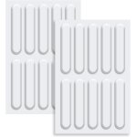 Yemaesre - lotde 20 bandes anti - collision en silicone transparent pour porte d'armoire, protection ... Yemaesre - lotde 20 bandes anti - collision en silicone transparent pour porte d'armoire, protection ...