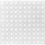 Yemaesre - lotde 450 butoirs de porte autocollants en caoutchouc - 6 mm - points adhsifs transparents ...