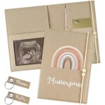 Yemaesre - pochette pour carnet de maternit en feutre, housse de carnet de sant enfant, maternit et ...