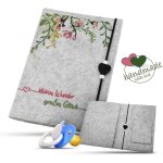 Yemaesre - pochette pour carnet de maternit - avec poches pour carte de caisse mdicale et autres documents ...