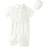 Yemaesre - tenue de bapteme bebe - grenouillre baptismale & bret pour nouveau - ns garons filles ...