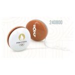 Yoyo en bois logo jo paris 2024