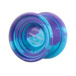 Yoyo professionnel insensible k8 avec 8 roulements a billes et 1 ficelle - bleu violet