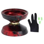 Yoyo professionnel non ractif en alliage d'aluminium, jouet yoyo, cadeau d'anniversaire avec ficelle ...