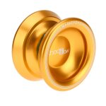 Yoyo t8 professionnel magique en alliage d'aluminium, m�tal yoyo 8 roulement a billes kk avec ficelle, ...