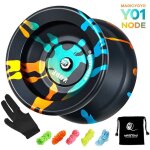 Yoyo y01 yoyo professionnel en alliage, 10 roulements a billes, pour joueur avanc, avec sac a gants ...