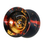 Yoyo y01 professionnel en alliage d'aluminium, pour jeu de tours de cordes 1a 3a 5a