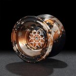 Yoyo - yo - yo magique professionnel en mtal, avec 10 roulements a billes, alliage d'aluminium, haute ...