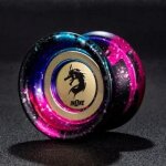 Yoyo - yo - yo magique professionnel en métal, avec 10 roulements a billes, alliage d'aluminium, haute ... Yoyo - yo - yo magique professionnel en métal, avec 10 roulements a billes, alliage d'aluminium, haute ...