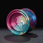 Yoyo - yo - yo magique professionnel en mtal, avec 10 roulements a billes, alliage d'aluminium, haute ...