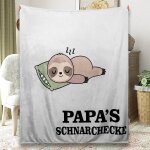 Ytfhg - couverture douillette cadeau pour papa, plaid paresseux de fille fils, couverture de papa pour ...