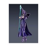Yu - gi - oh - ! - figurine s. h. monsterarts dark magician 19 cm