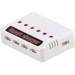 Yunique france 6 en 1 usb chargeur de batterie au lithium chargeur de batterie universel pour hubsan ...