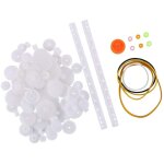 Yunique france 75 pices gear spare poulies pour la robotique, les drones, les voitures rc ( kit 75pcs ...