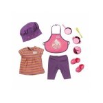 Zapf - baby born coffret cuisinier - tablier et toc + accesoires habit poupee 43 cm Zapf - baby born coffret cuisinier - tablier et toc + accesoires habit poupee 43 cm
