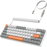 Ziyout8 clavier de jeu 60%, mini clavier mécanique filaire compact 68 touches avec rétroéclairage 18 ... Ziyout8 clavier de jeu 60%, mini clavier mécanique filaire compact 68 touches avec rétroéclairage 18 ...