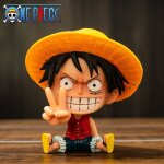 Zoro luffy sanji q assise, une pi�ce figurines d'action robin nami brook chopper, en pvc, d'enfance, ...