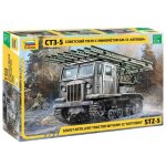 Zvezda - maquette soviet artillery tractor with bm - 13  katyusha  stz - 5 zvezda3700 1:35 - ref : 14777 ...