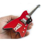 Zz top - billy f gibbons billy bo signature red 1959 gretsch jupiter thunderbird mini guitar replica ...