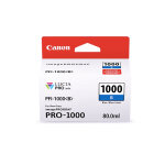 Cartouche encre bleu pfi - 1000 b canon 80 ml