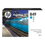 Cartouche encre cyan hp n849 400ml 1xb39a