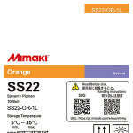 Cartouche encre éco - solvant orange mimaki ss22 - 1 litre Cartouche encre éco - solvant orange mimaki ss22 - 1 litre