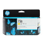 Cartouche encre jaune hp 738 130ml 498n7a Cartouche encre jaune hp 738 130ml 498n7a