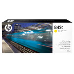 Cartouche encre jaune hp n842c 775ml c1q56a