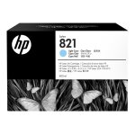 Cartouche encre latex cyan clair hp 821 - 400 ml g0y90a