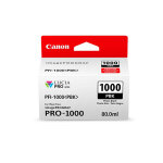 Cartouche encre noire photo pfi - 1000 pbk canon 80 ml