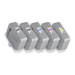 Jeu de 5 encres 330 ml canon ipf tx - 2000 tx - 3000 tx - 4000