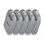 Jeu de 5 encres 700 ml canon ipf tx - 2000 tx - 3000 tx - 4000