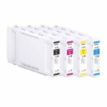 Jeu cartouches encres pour epson sc - t5400 et sc - t3400