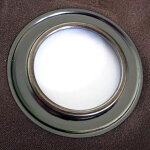 Rondelle lisse oeillets 40 mm laiton oxyd�