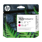 Tête impression noir / magenta 1 - 2 designjet hp 769 7k5u5a Tête impression noir / magenta 1 - 2 designjet hp 769 7k5u5a