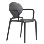 4 chaises design gio  accoudoirs - intrieur et extrieur