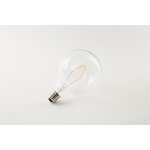 Ampoule globe led e27 d�corative par filament 2watts et 138 lm