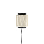 Applique murale elon noire