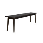 Banc en bois elroy dutchbone marron 160 cm