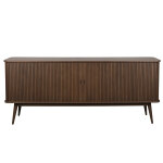 Buffet 180 cm barbier zuiver en bois noyer