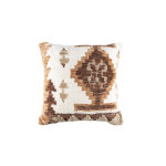 Coussin dutchbone maron 45x45 cm