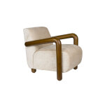 Fauteuil lounge tissu robinson