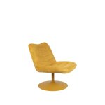 Fauteuil pivotant design tissu bubba ? zuiver