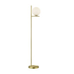 Lampadaire design globe et m�tal pure