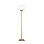 Lampadaire vintage verre et m�tal fomento