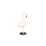 Lampe  poser led flamant rose ingo