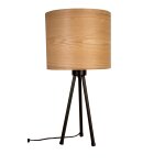 Lampe de table tr�pied woodland