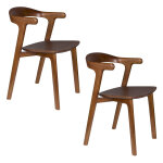 Lot de 2 chaises en bois northwood
